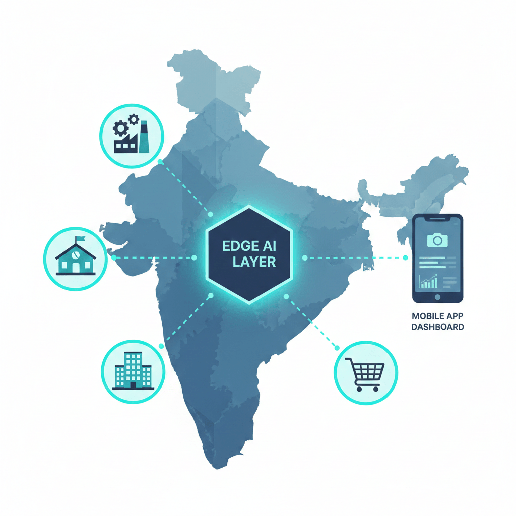 IndoAI vs Verkada comparison for AI video surveillance and enterprise security in India
