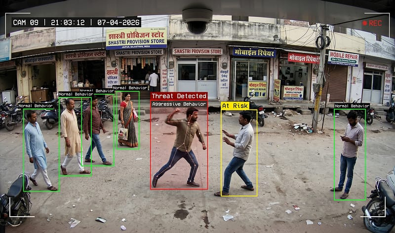 Identify threatening postures and aggressive behavior.